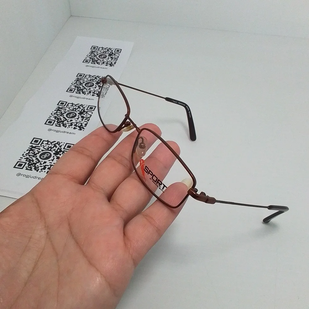 Y-SPORT matte brown FRAME Glasses